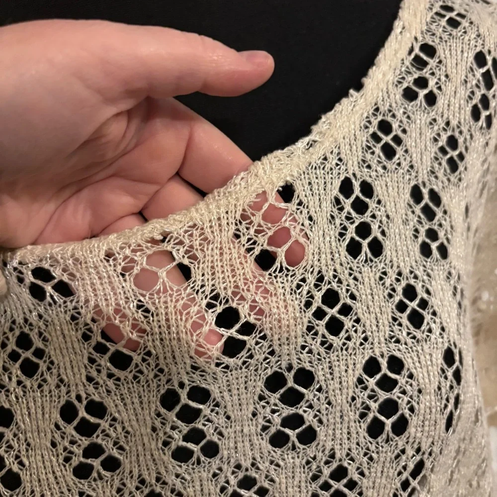 Maurice’s Crochet Top Size Medium - Picture 4 of 5